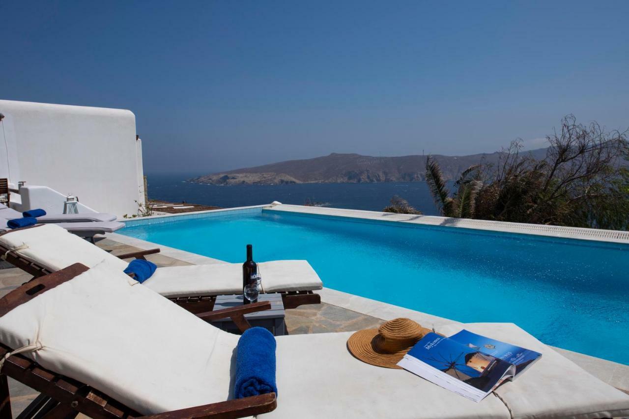 Siourdas Mykonos Villas Agios Sostis  Luaran gambar