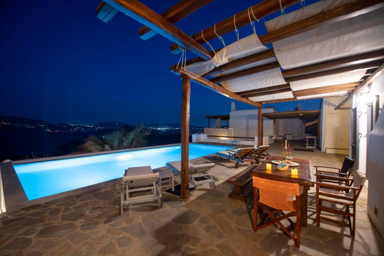 Siourdas Mykonos Villas Agios Sostis  Luaran gambar