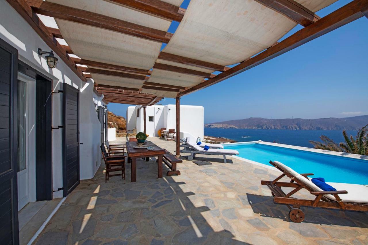 Siourdas Mykonos Villas Agios Sostis  Luaran gambar