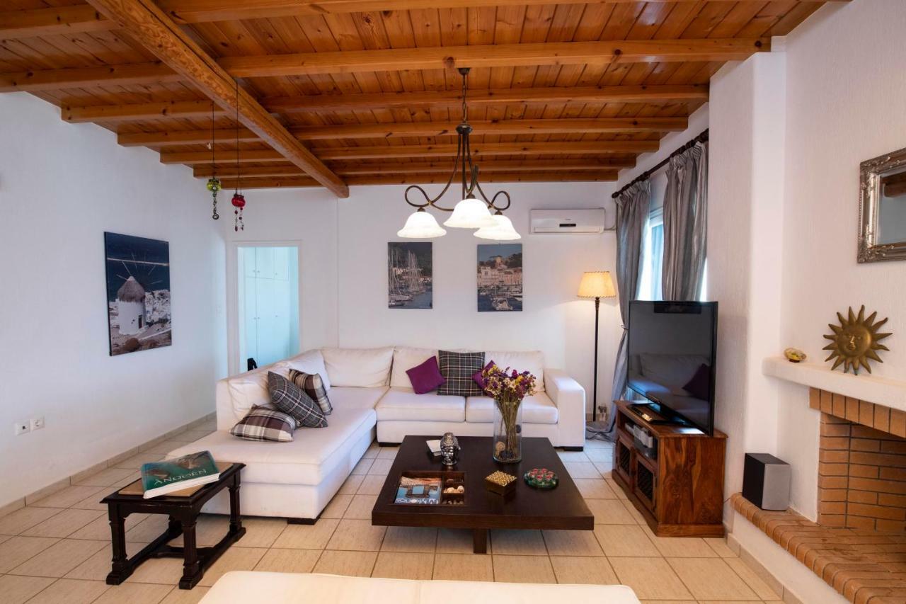 Siourdas Mykonos Villas Agios Sostis  Luaran gambar